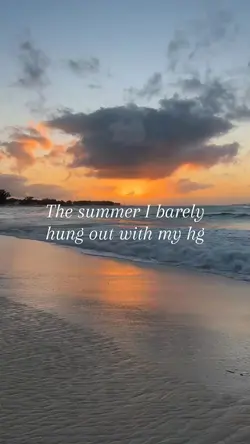 the summer i barely