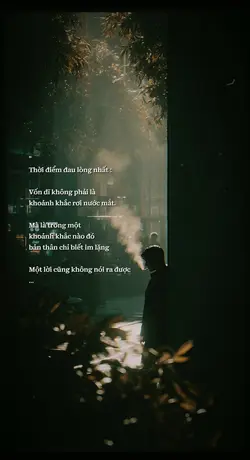 Thời điểm đau lòng n