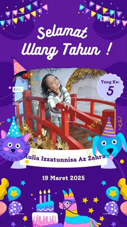 SELAMAT Ulang Tahun