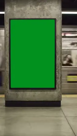 billboard Green scre