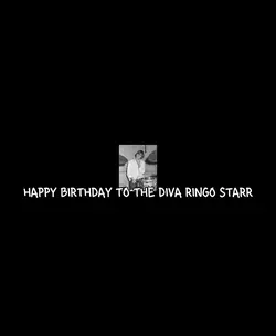 HAPPY BIRTHDAY RINGO
