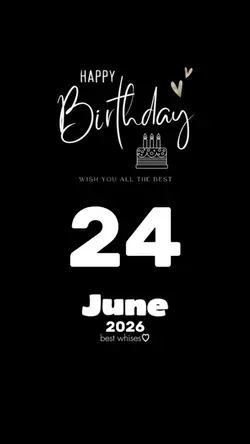 Hbd 24 June 2026 