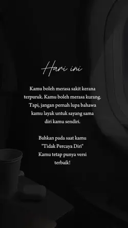 Sayangi diri