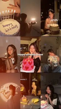 happy birthday to me