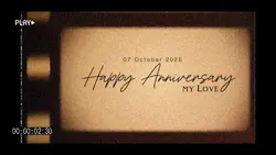 Happy Anniversary