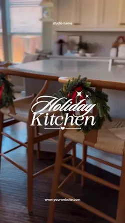 holiday kitchen