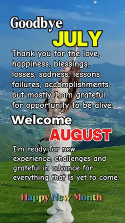 welcome August