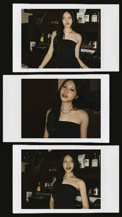 retro polaroid