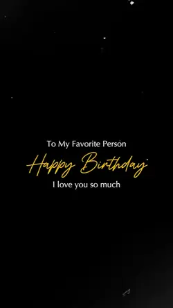 Happy Birthday Love
