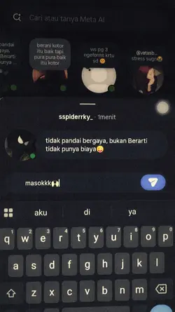 tidak pandai bergaya