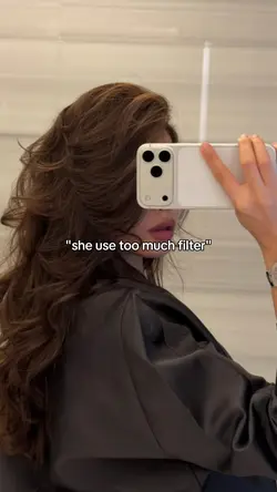 she use too much fil