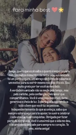 para minha best