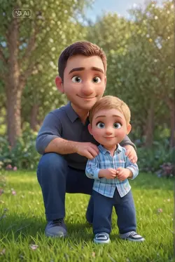 Father and son