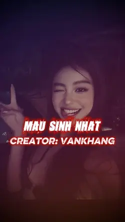Mẫu sinh nhật