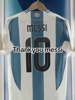 Thankyou messi
