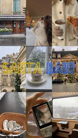 Winter collage
