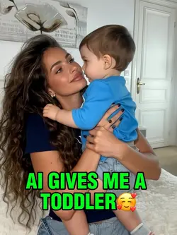AI gives a toddler 