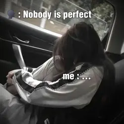 nobody is perfect
