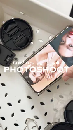 Photoshoot BTS