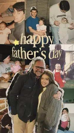 father’s day collage