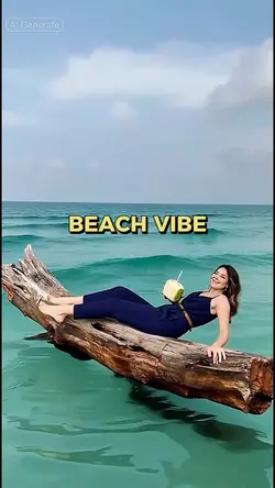 AI Beach vibe