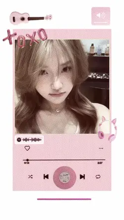 cute pink