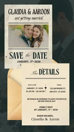 wedding invitation