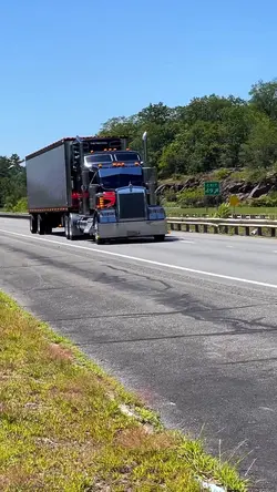TRUCK ON THE ROAD