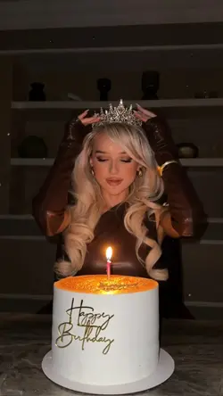birthday with glitte
