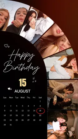 b'day, 15 August
