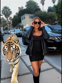 My pet tiger 