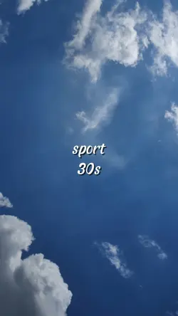 sport 30s