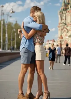 hugging couple 