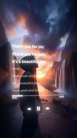 A beautiful day 