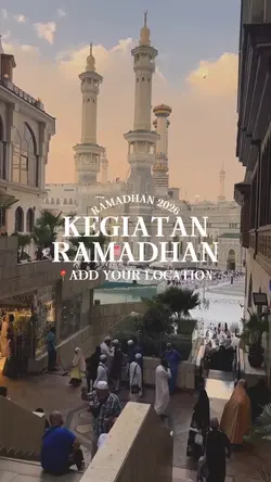 Ramadan Vlog 1 menit