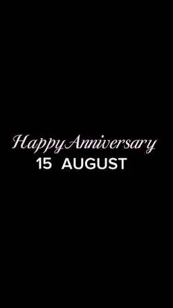 ANNIV 15 AUGUST 