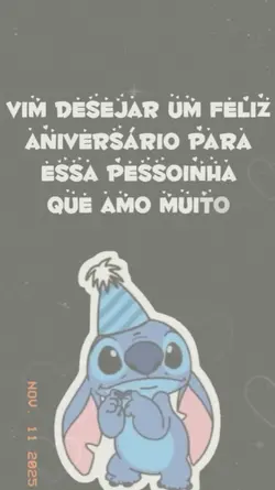 feliz aniversário