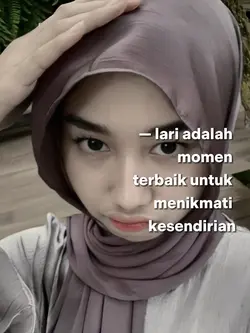 lari adalah momen