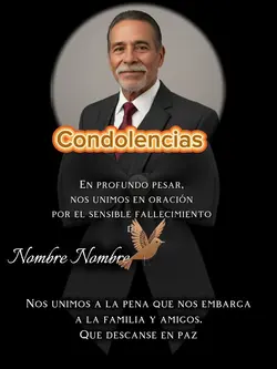 Condolencias