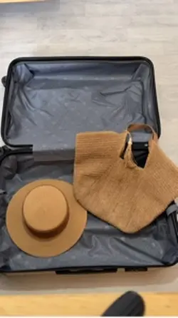 Packing big hats 