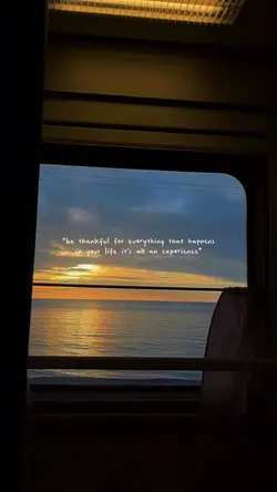 Be thankful fot