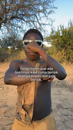 Tengil boleh, asal a