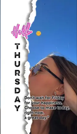 Friday for happiness