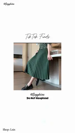 Elegant Satin Skirt