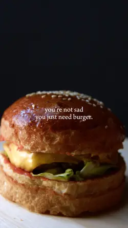 you just need burger