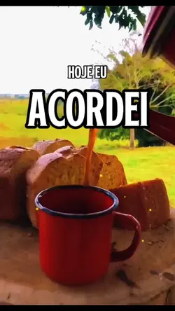 Eu acordei 