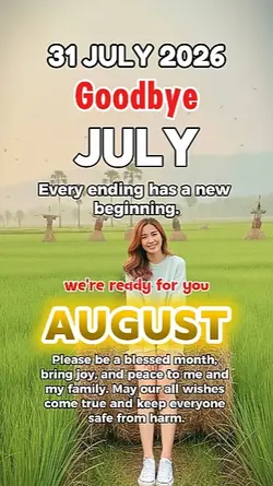 July 31, 2026 Goodby