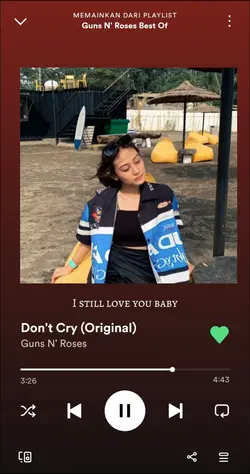 Don't cry - gnr