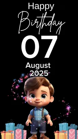 HBD My Son 07 August