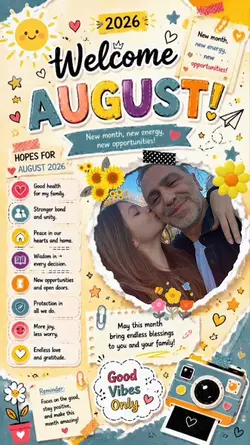 WELCOME AUGUST 